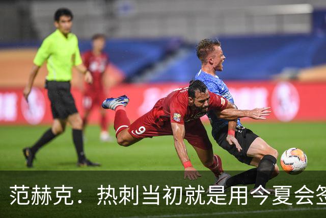 范赫克：热刺当初就是用今夏会签大牌球员说服我加盟的