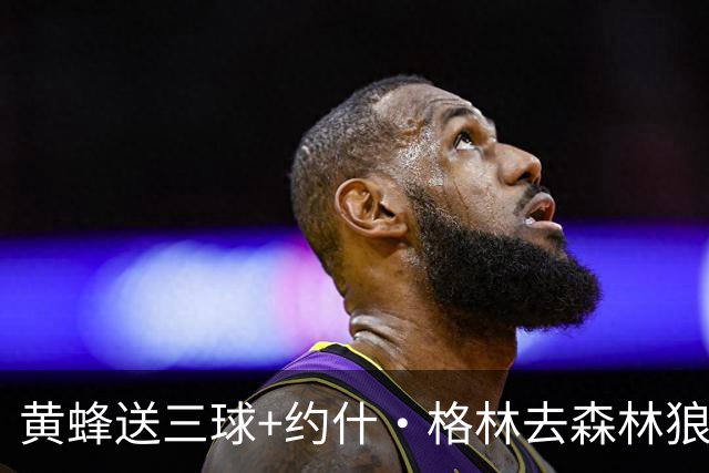 黄蜂送三球+约什·格林去森林狼 换里德+1首轮+3互换+3次轮